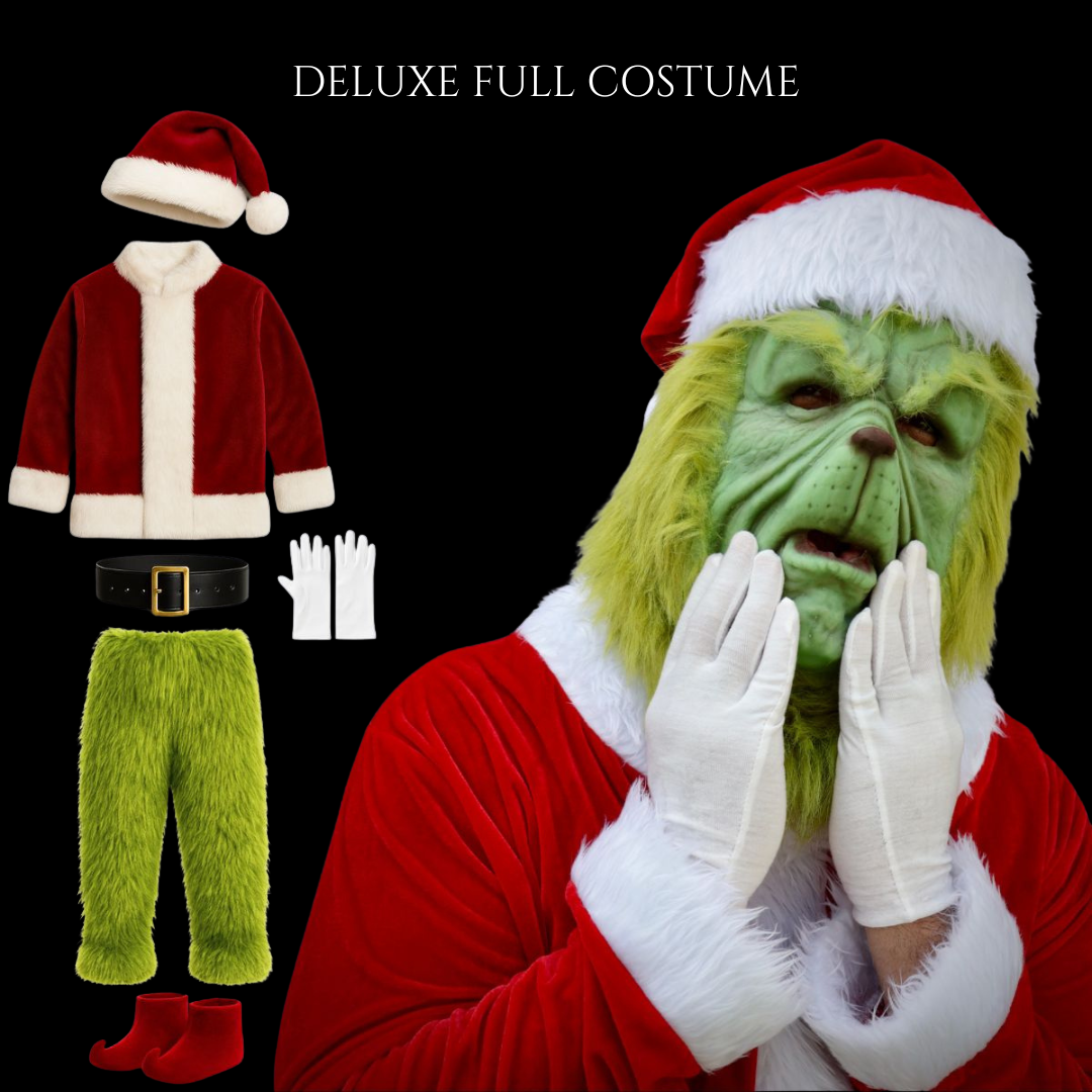 The Stealer of Christmas Mask — Movie-Quality Christmas Costume