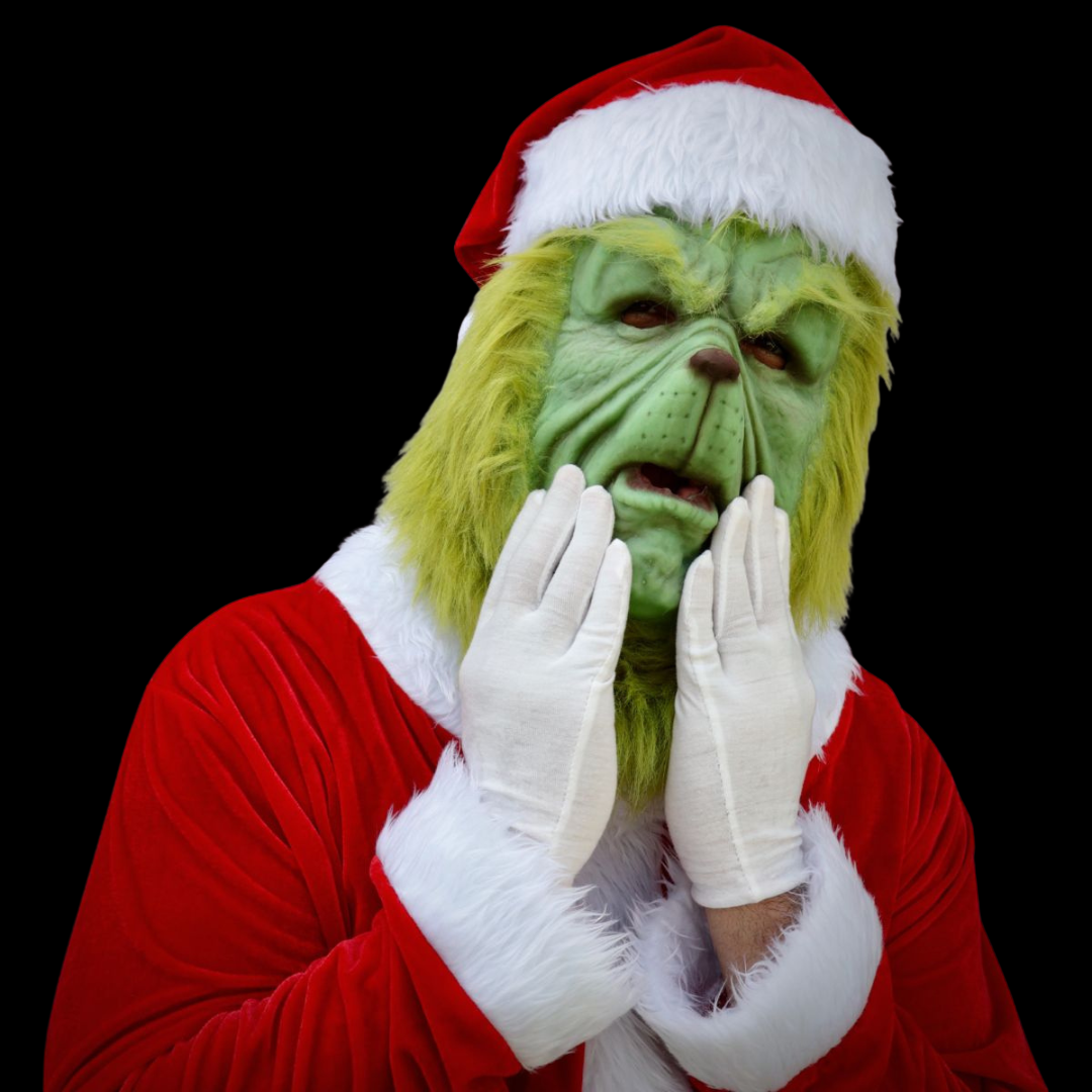 The Stealer of Christmas Mask — Movie-Quality Christmas Costume