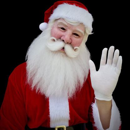 Santa Claus Realistic Mask — Christmas Costume